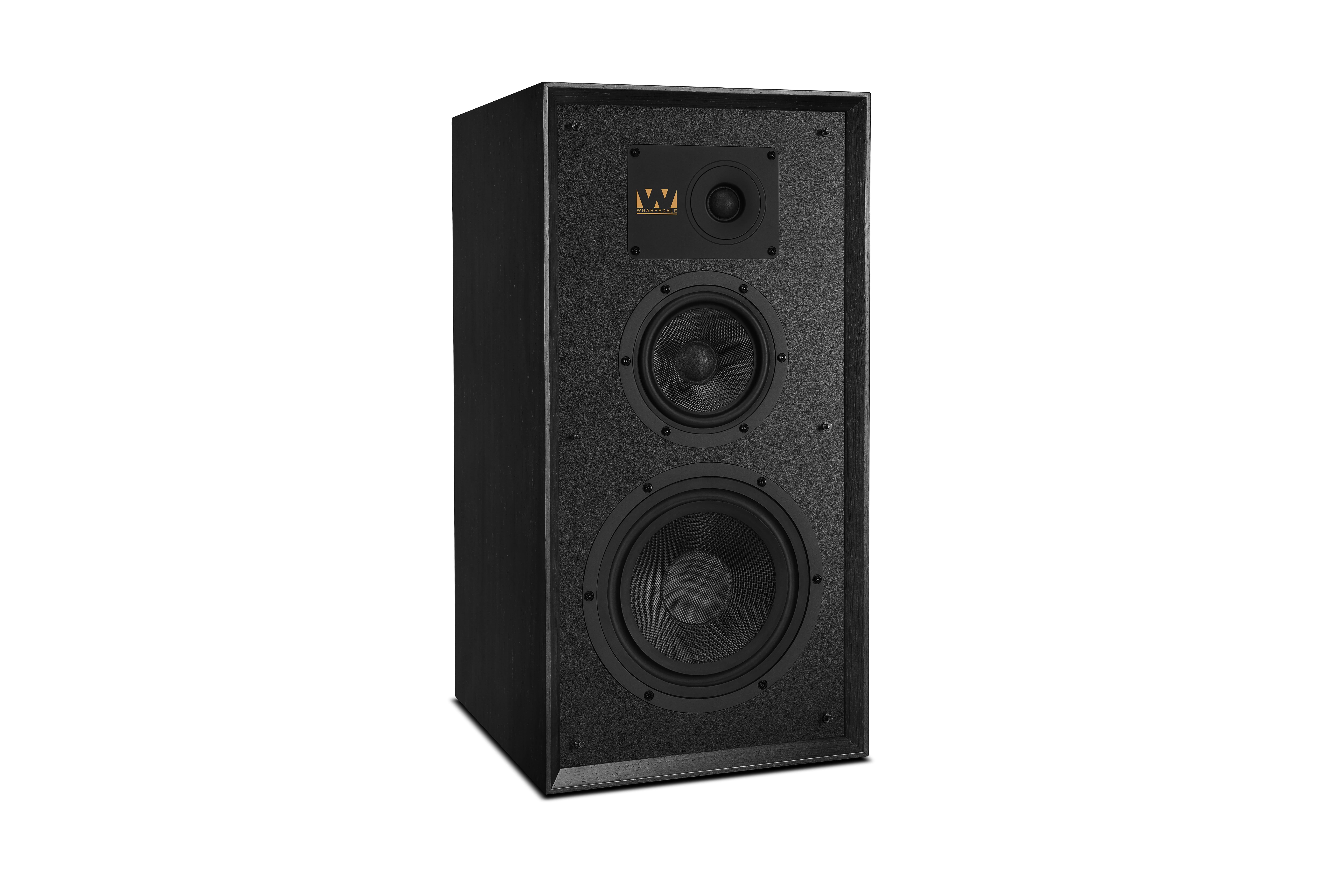 Wharfedale - Super Linton Bookshelf Speakers (Black Oak, Matched